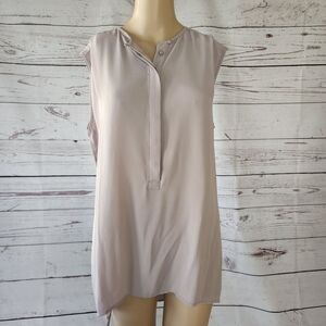 Jade Sleeveless High Low Tunic Blouse Medium NWT